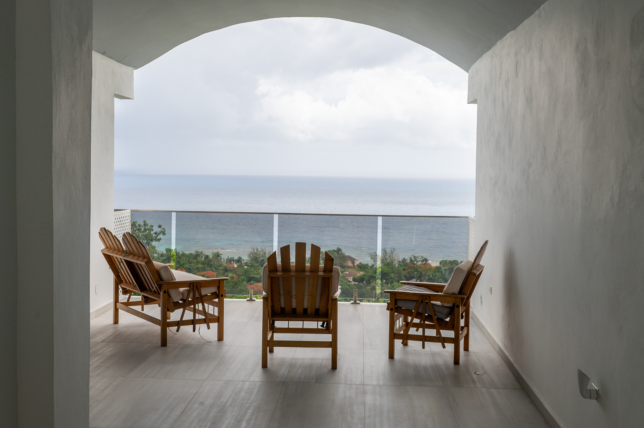 Ocean View from Balcony